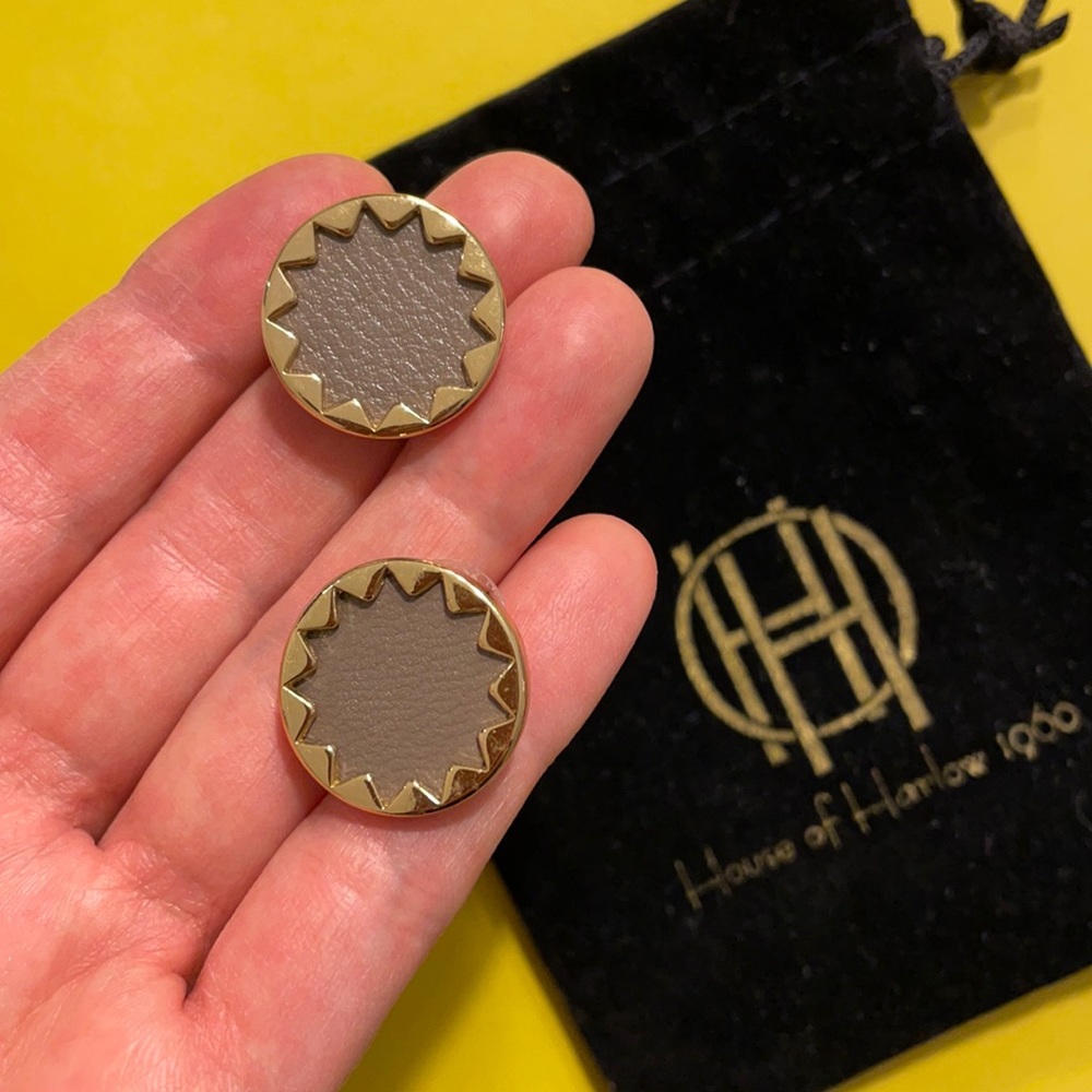 House of Harlow Starburst earrings